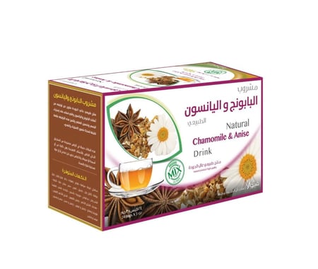 مشروب البابونج واليانسون