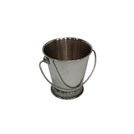 سطل وحامل بطاطس استيل 7 سم