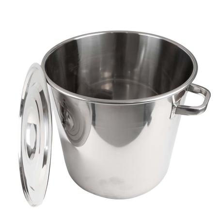 سطل تخزين استيل 95 لتر