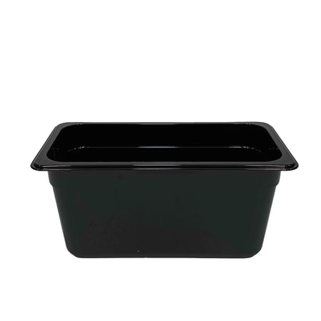 صواني اكريلك اسود عمق 20 سم (1/3)