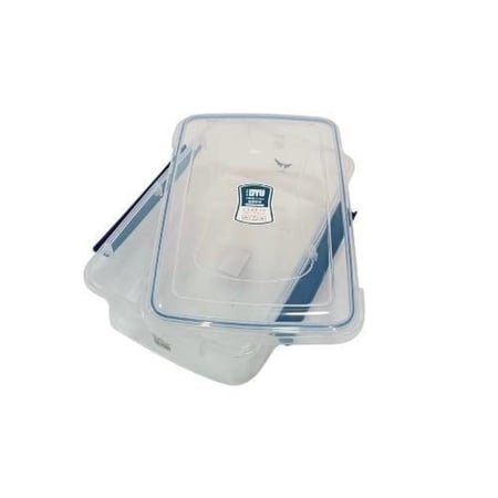 صندوق تخزين بلاستيك بقفل 21×16×8 سم