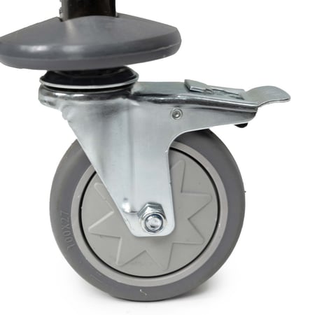 ترولي صواني حوض 2 خانة