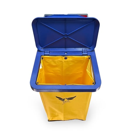 عربية و ترولي نظافة متعددة الخانات