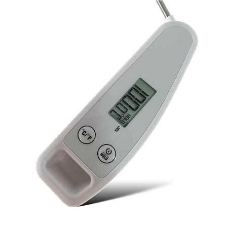 مقياس حرارة الطعام الكتروني ابيض