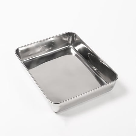 صينية فرن استيل 17*23 سم