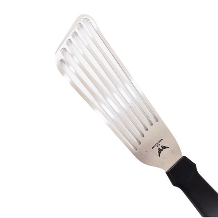 اسباتول سمك استيل صغير مقبض اسود