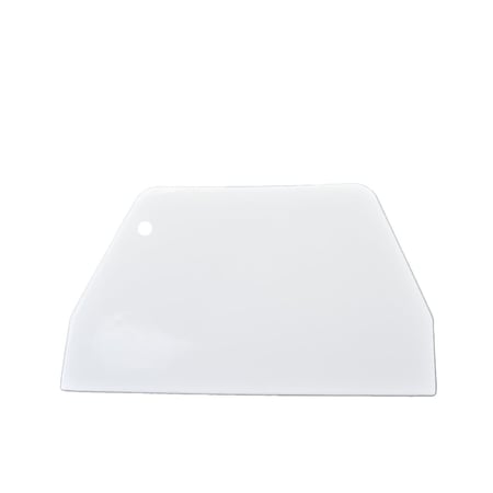 قطاعة عجين بلاستيك ابيض صغيرة 10.5×15.5 سم