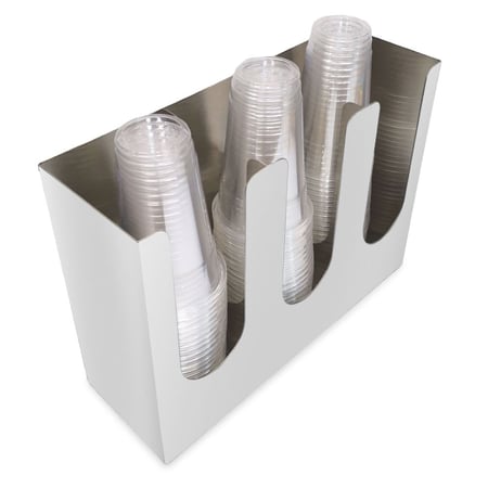 حامل اكواب استيل 3 خانات