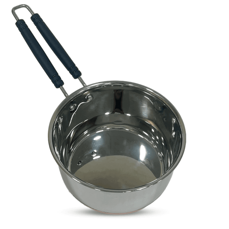 كسرولا صوص استيل بقاعدة نحاس 14 سم