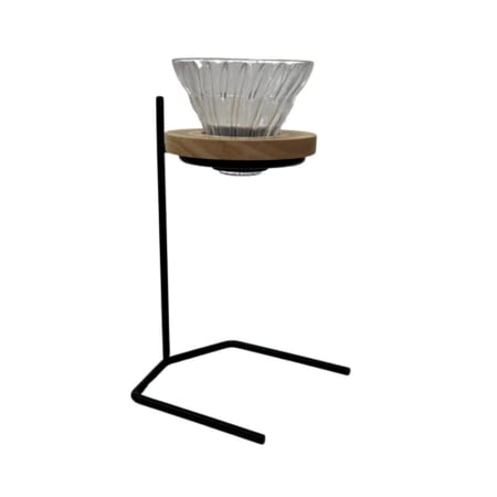 استاند تحضير القهوة المقطرة اسود