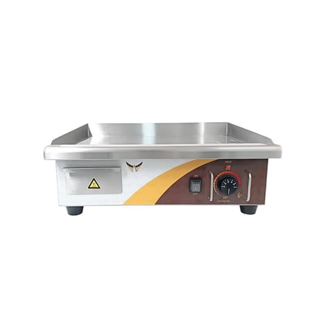 غريل وصاج كهربائي مسطح سادة مفتاح واحد