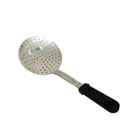 ملاس استيل هندي مقبض اسود 16 سم