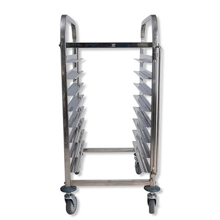 ترولي صواني استيل 8 ارفف