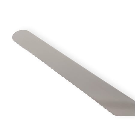 سكين خبز مشرشر ابيض مقاس 10