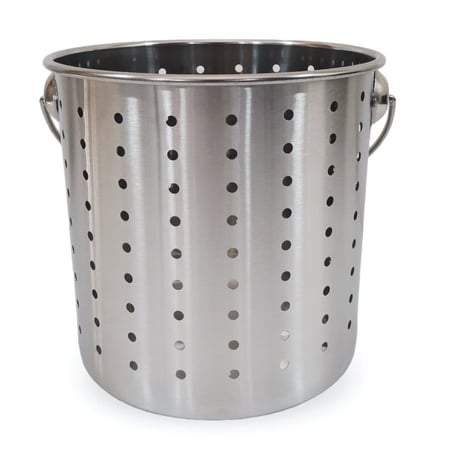 سطل استيل مخرم 32 لتر