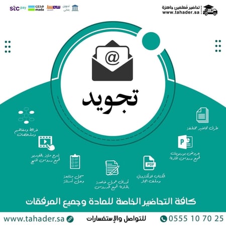 كتاب الطالب مادة تجويد ثالث متوسط الفصل الدراسي الثاني