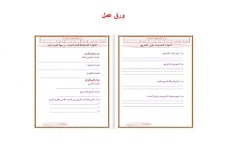 شرح درس الحديث الثاني فو الله لأن يهدي الله بك رجلا خير لك  مادة الحدي