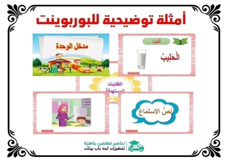 بوربوينت رياضيات خامس ابتدائي الفصل الدراسي الثالث