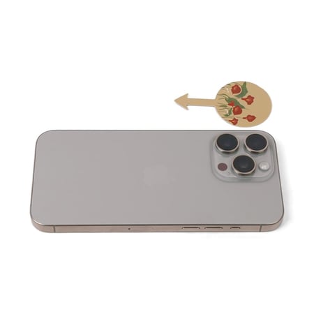 مجموعة(12)تغريسات طعام بنمط أزهار باللون البيج الغامق