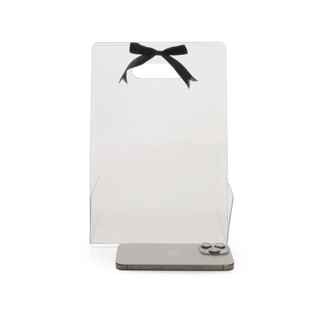 مجموعة (6)حقائب اكريليك أنيقة  للتوزيعات والهدايا