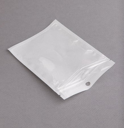 كيس بلاستيك أبيض شفاف للاكسسوارات - صفقات