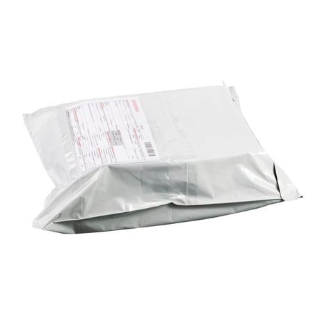 مجموعة (50) كيس شحن محكم الاغلاق مع ويندو خارجي