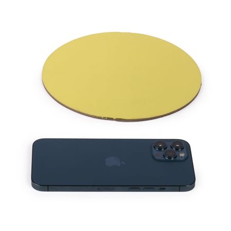 قواعد كيك دائرية بلون ذهبي فاخر - صفقات