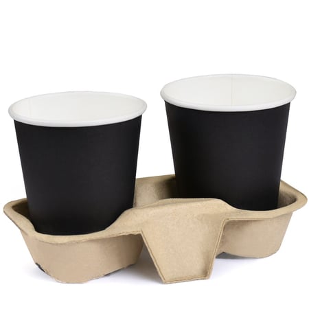 مجموعة ( 50) حامل للأكواب ورقي | قالبين