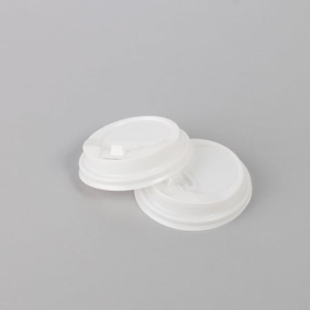 غطاء بلاستيك أبيض فاخر لأكواب الورق - صفقات