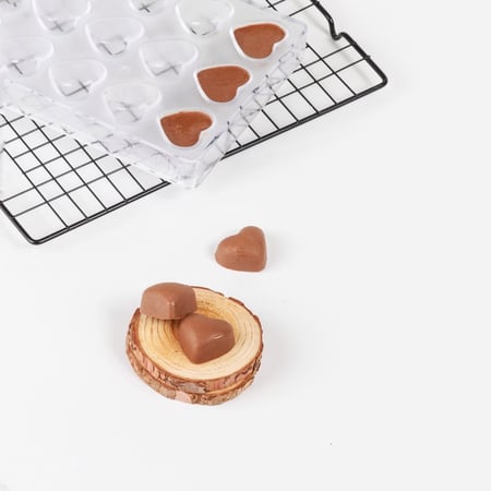 قالب اكريليك قلوب لصناعة الشوكولاتة - صفقات