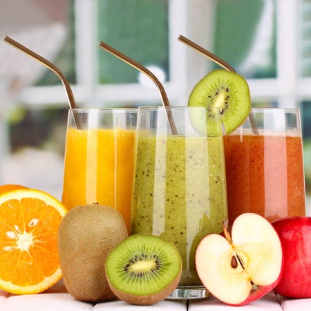 مجموعة ( 4) مصاصات ذهبية ستانلس ستيل للمشروبات والعصائر مزوردة بفرشة تنظيف - 23 سم