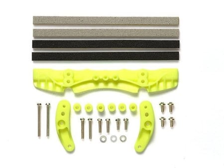 Rear Brake Set (fluorescent yellow) | مجموعة المكابح الخلفية (أصفر نيون)