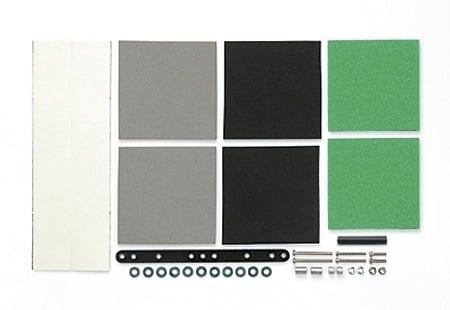 Brake Sponge Set (3 types) W/plate | مجموعة إسفنج المكابح (ثلاث أنواع) مع دعامة