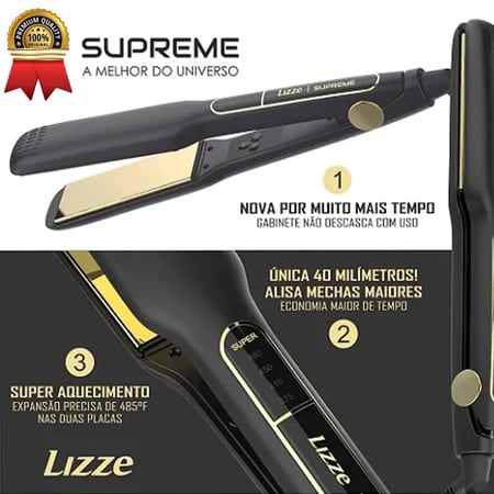 سيراميك الشعر ليز سوبريم الذهبي لتطبيق معالجات الشعر LIZEE