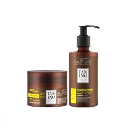 مجموعة ريستركتشرنج للعناية بالشعر التالف والجاف تانينو سلفاتوري