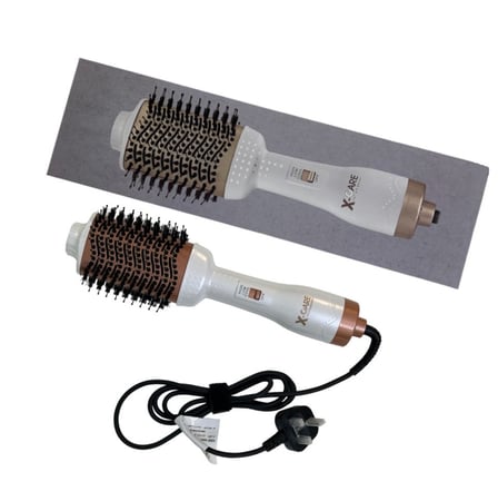 فرشاة مجفف الشعر بالهواء الساخن اكس كير 2 في 1