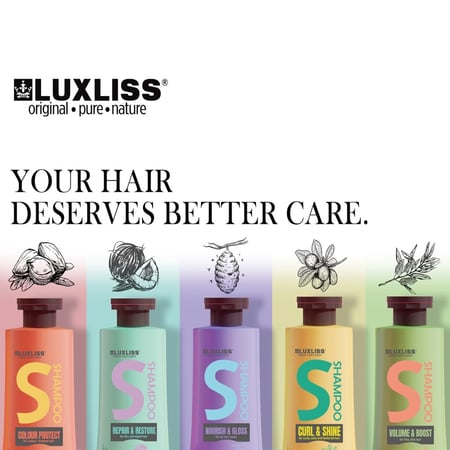 شامبو وبلسم لوكسليس للشعر المصبوغ حجم 300 مل