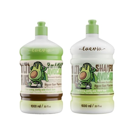 شامبو ماسك لايفيا بخلاصة فاكهة الأفوكادو 3 في 1 حجم  1000 مل