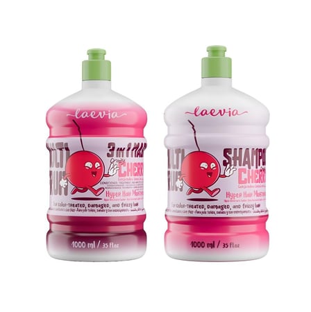 شامبو ماسك لايفيا بخلاصة فاكهة الكرز 3 في 1 حجم  1000 مل