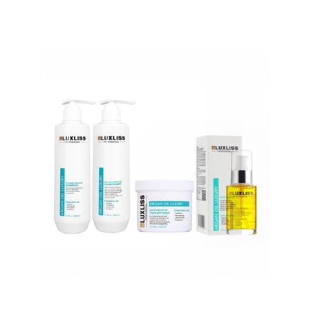 مجموعة ارجان لوكسليس للعنايه بالشعر  Luxliss