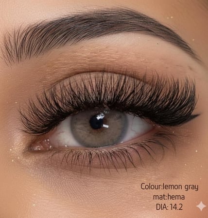 عدسة كاتالينا الأصلية بلون الرمادي ليموني Catalina  Lemon gray