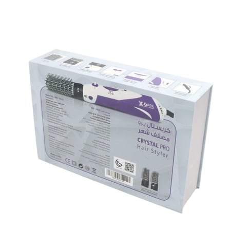 فرشاة تصفيف الشعر اكس كير كريستال برو – MH-2025