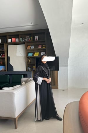 عباية بليزر جوانب كسرات