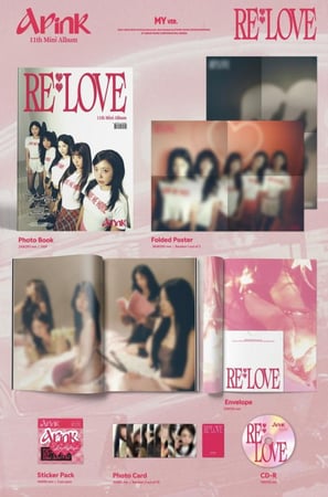 APINK - [RE : LOVE] 11th Mini Album RANDOM Version