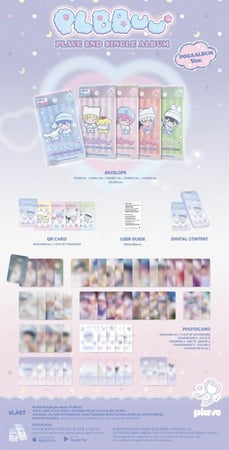PLAVE - [PLBBUU] 2nd Single Album POCAALBUM RANDOM Version