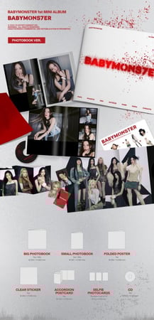 [BABYMONS7ER] 1st Mini Album PHOTOBOOK Version