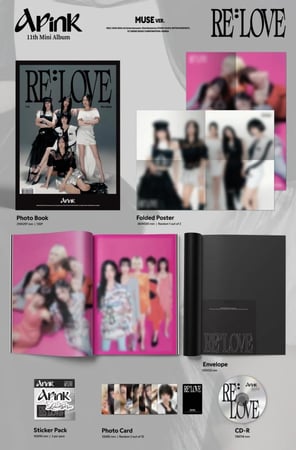 APINK - [RE : LOVE] 11th Mini Album RANDOM Version