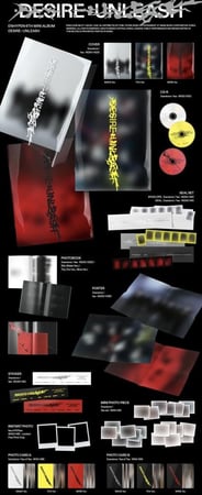 (PRE-ORDER) ENHYPEN - [DESIRE : UNLEASH] 6th Mini Album RANDOM Version