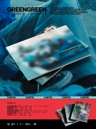 CORTIS - [GREENGREEN] THE 2ND EP Album RANDOM Version