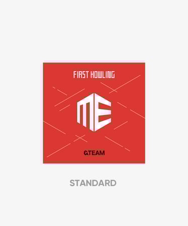 &TEAM - FIRST HOWLING ME JAPAN 1ST DEBUT SINGLE ALBUM